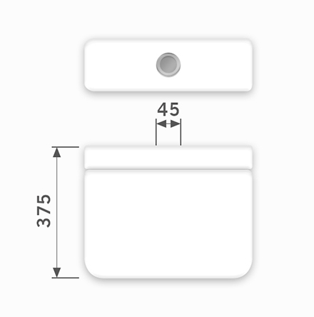 Linha Sabatini - 45 x 375 mm (Acionamento Superior)